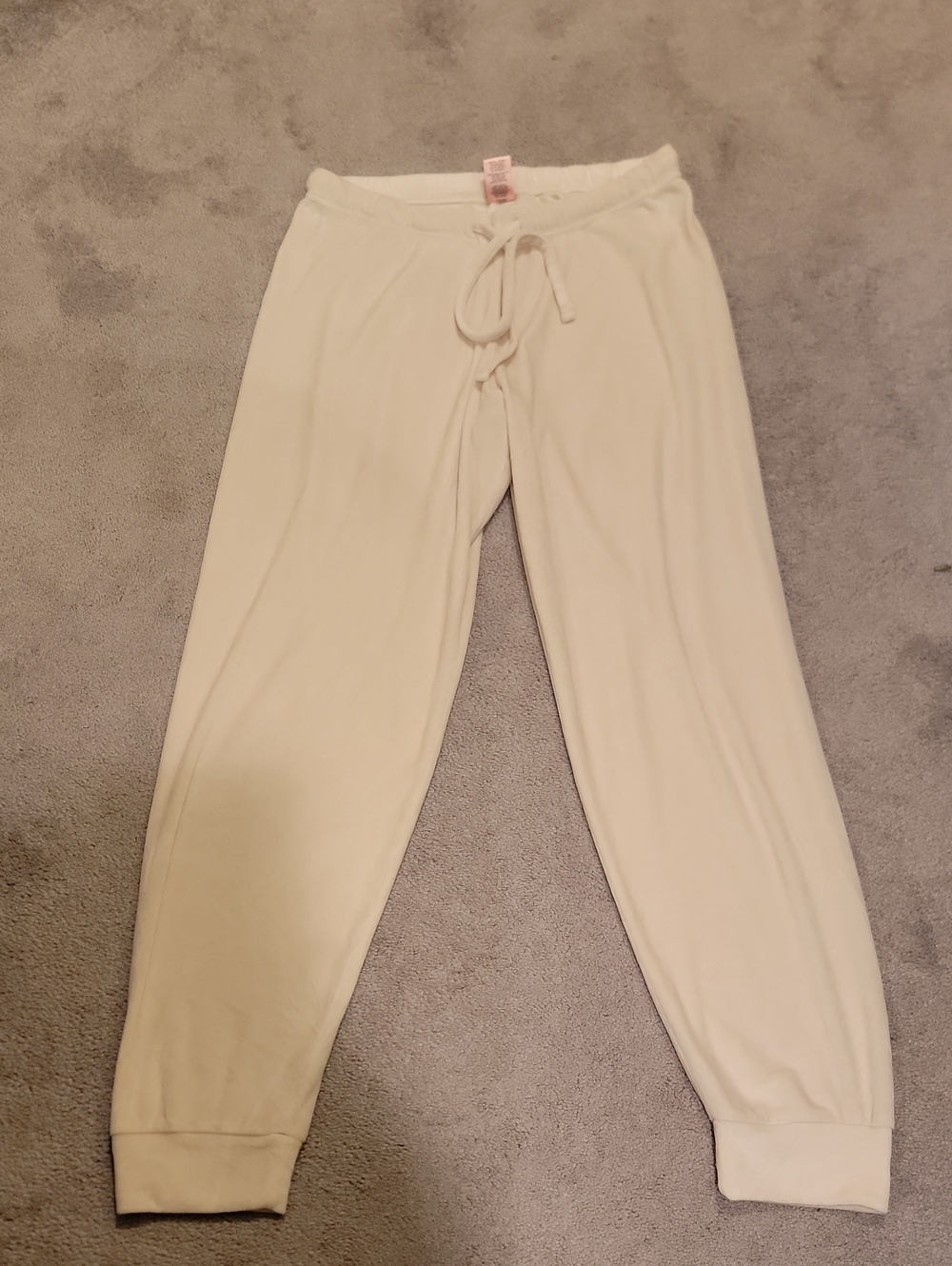 Juicy Couture Cream Drawstring Joggers